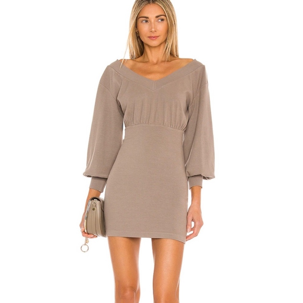 Long sleeve cozy winter dress